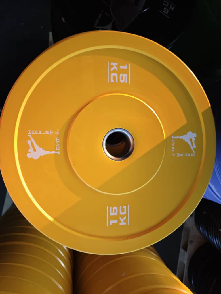 Klant gym — Competition plate · 15kg